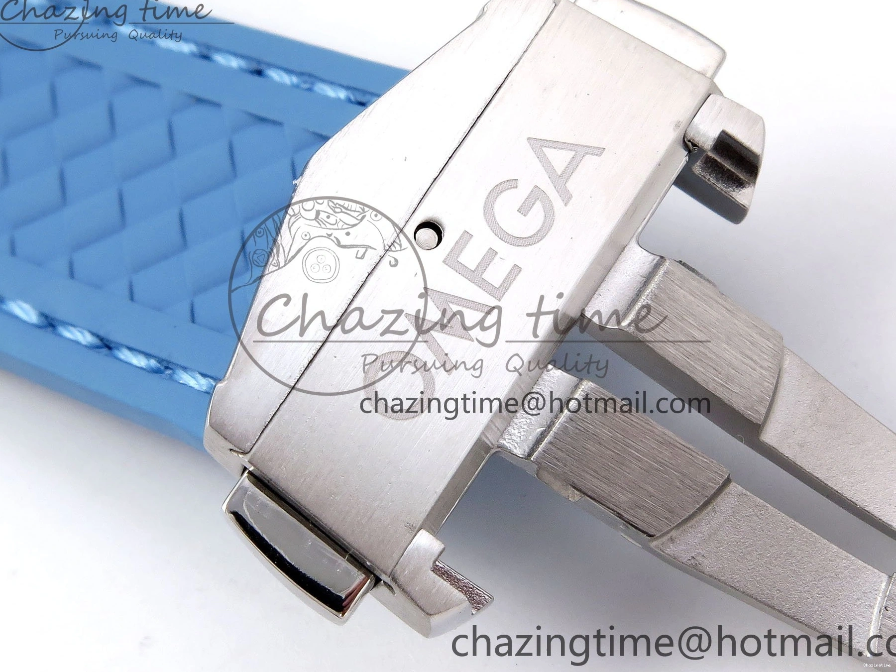 0218 GoAnywhere Aqua Terra 41mm VSF 1:1 Best Edition Summer Blue Dial on Blue Rubber Strap A8900 Super Clone 7719